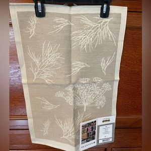 NWT EKELUND Skansen Dill Collection Linen and Cotton Tea Towel 14” x 20”…